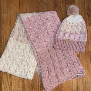Bebe Hat and Scarf set